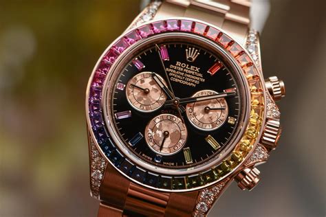 rolex daytona rainbow 116595rbow